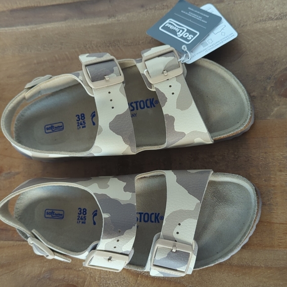 🆕🌿CAMO BIRKENSTOCK SANDALS 🌿 - Picture 2 of 8